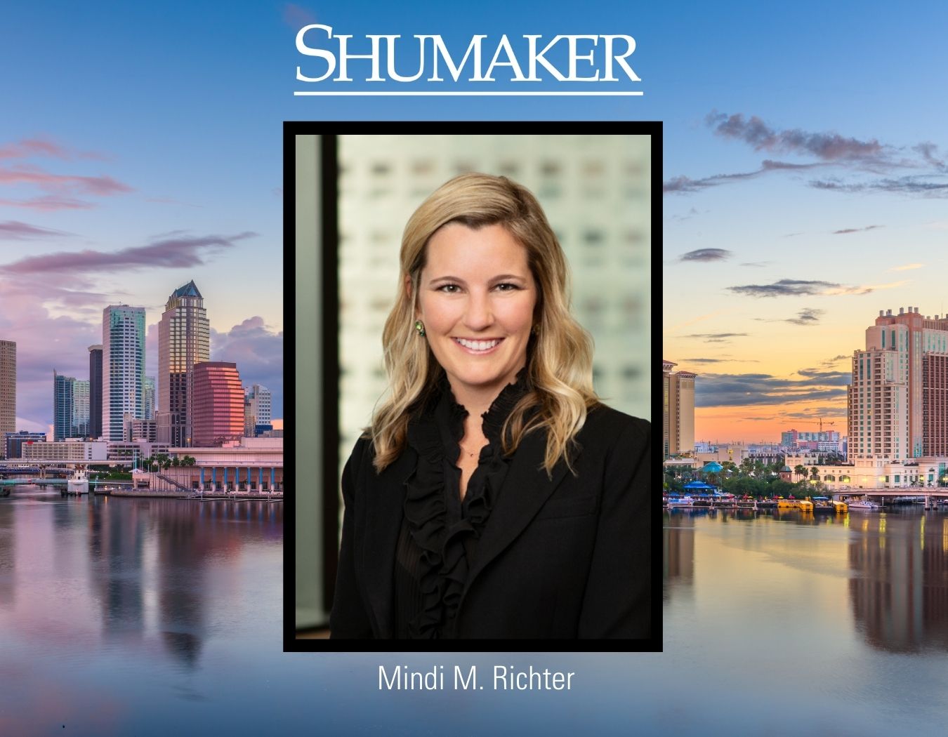 Shumaker's Longstanding Commitment to the Tampa Bay Bowl Deepens with Election of Mindi Richter to the Board of Directors