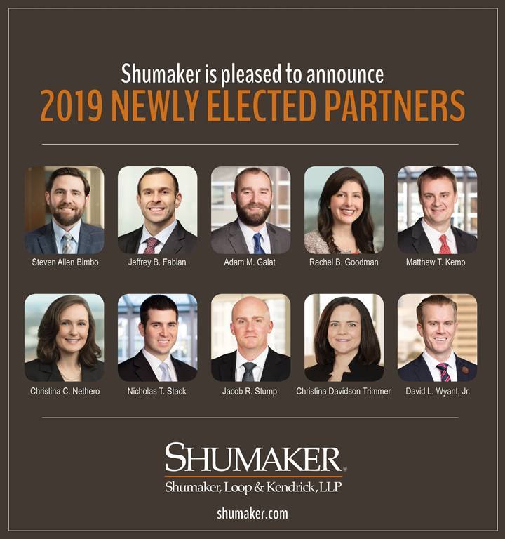 2019 Newly Elected Partners