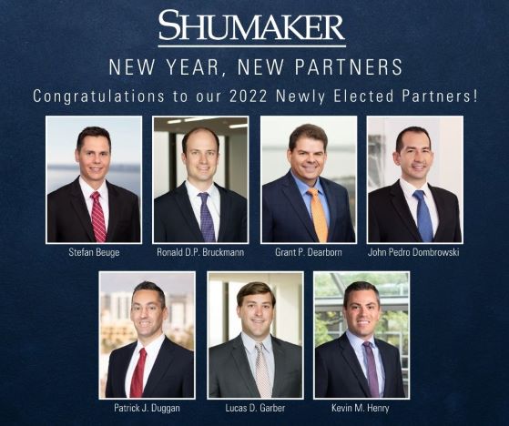 Shumaker Announces New Partners