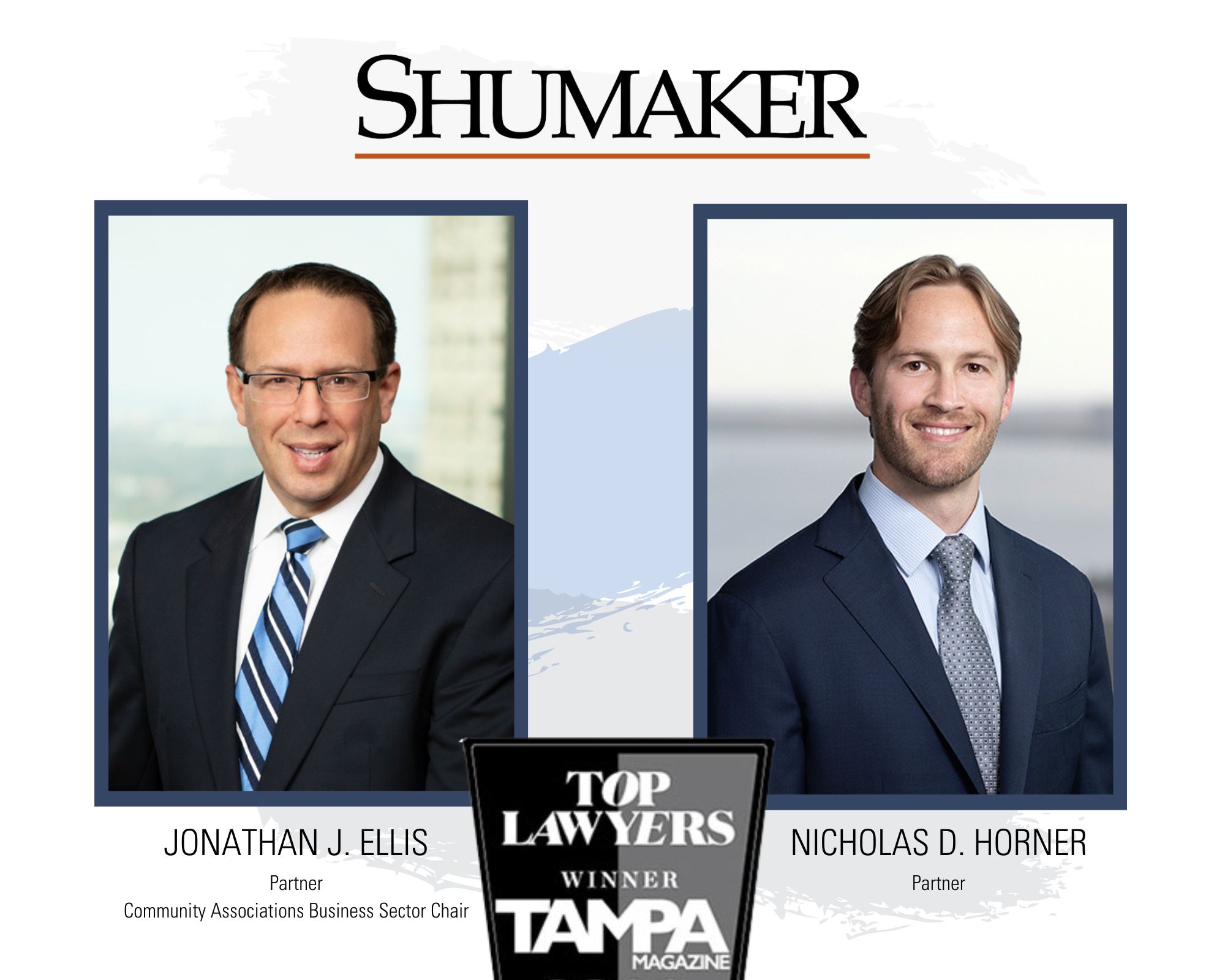 Shumaker Partners Named to Tampa Magazine's 2023 Top Lawyers List