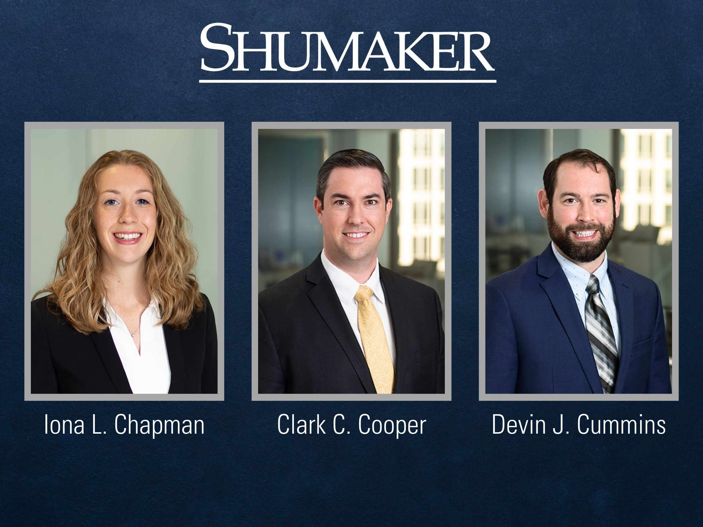Shumaker Continues to Grow Carolina Offices with the Addition of Three New Attorneys