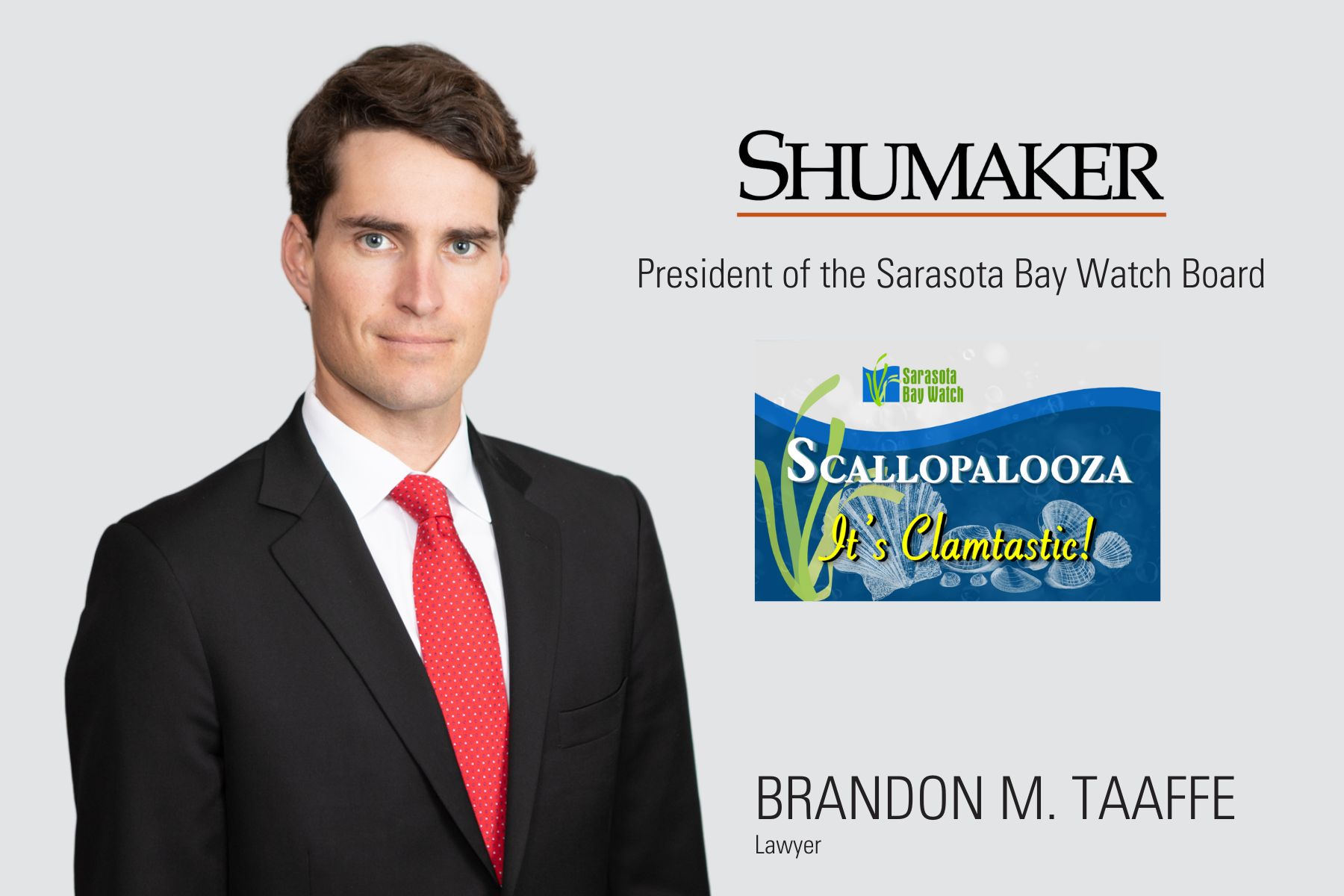 Sarasota Bay Watch’s New President Says Join “Scallopalooza”—To Help Save Local Waters