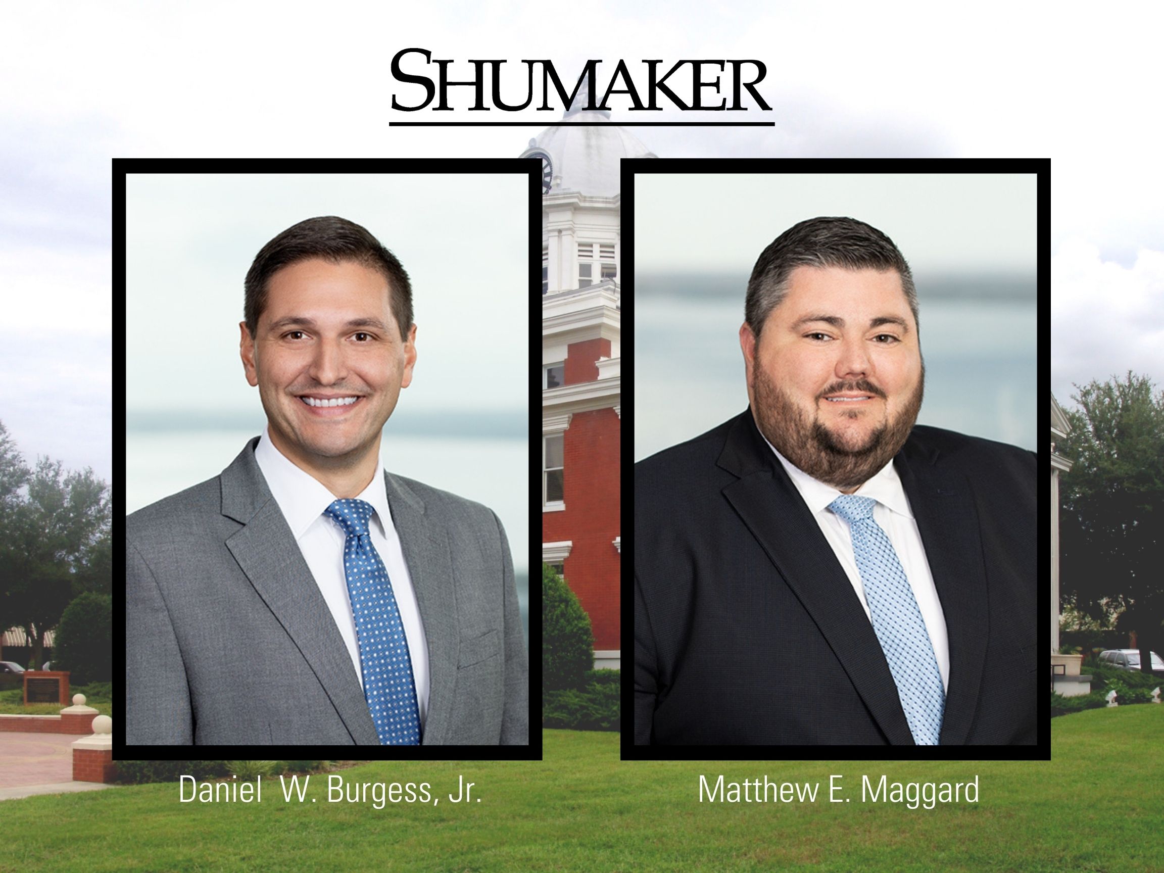 Shumaker Grows in Pasco County by Hiring Attorneys Danny Burgess and Matthew Maggard