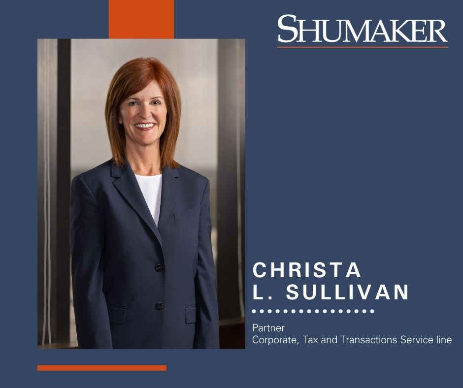 Christa L. Sullivan Joins Shumaker’s Corporate, Tax, and Transactions Service Line