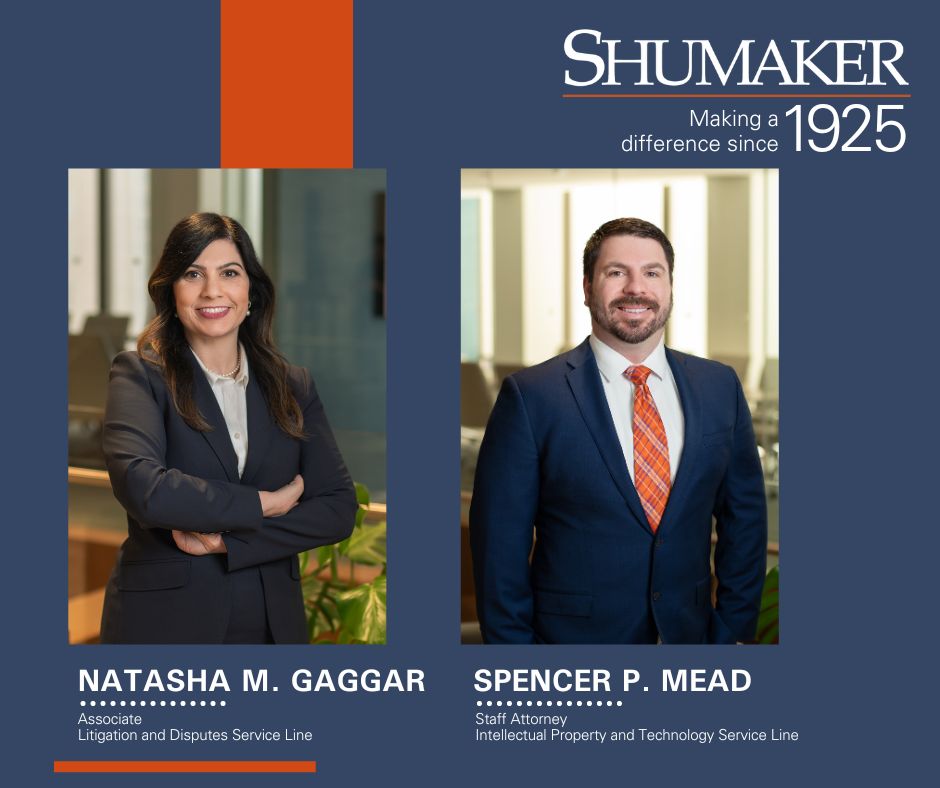 Shumaker Bolsters its Team with Two New Associates in Key Practice Areas