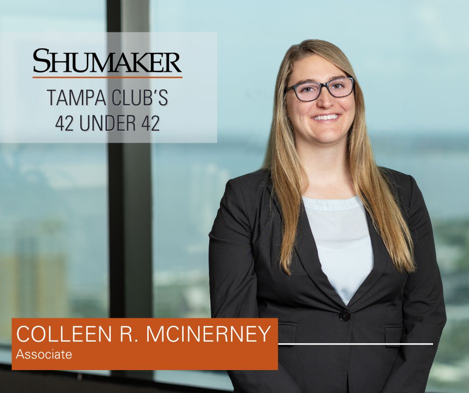 Colleen R. McInerney Honored as One of Tampa Club’s 42 Under 42