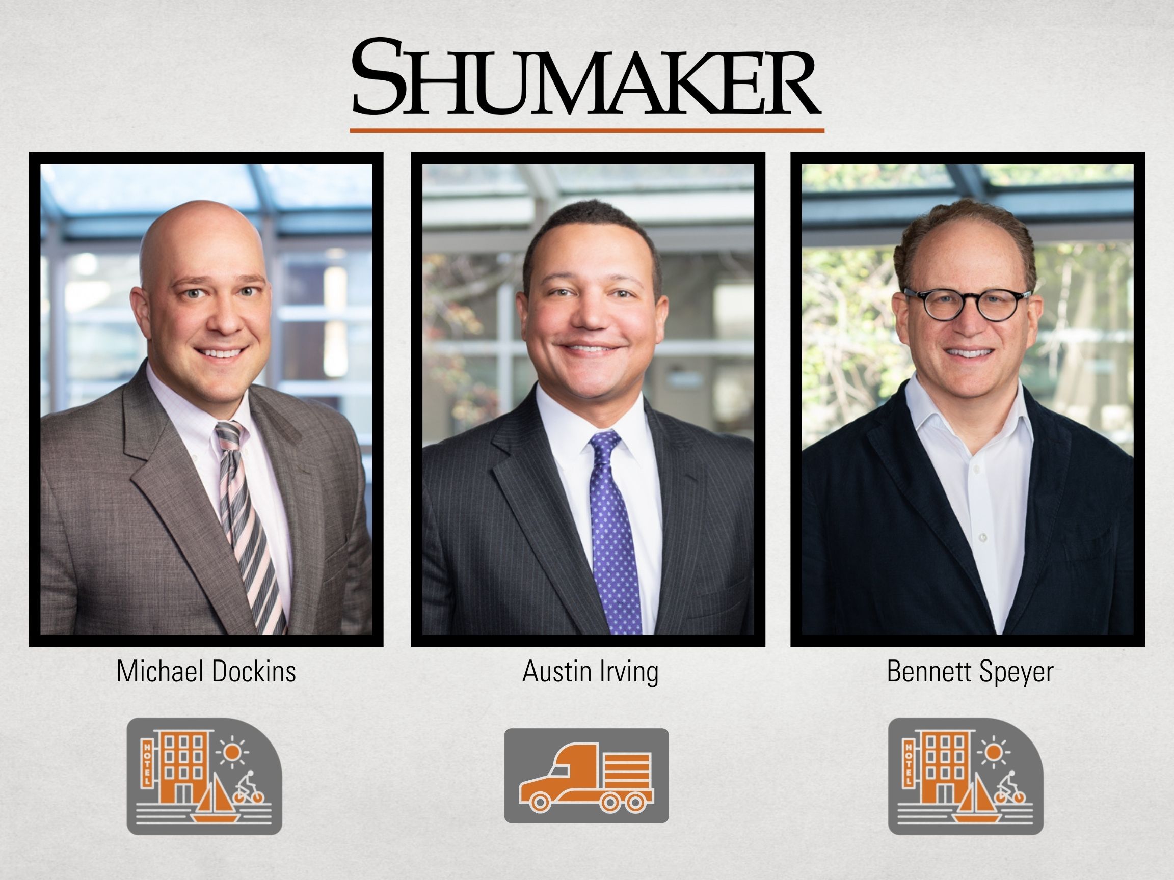 Shumaker Names Three Ohio Attorneys to Lead Fast-Growing Hospitality and Transportation Business Sectors