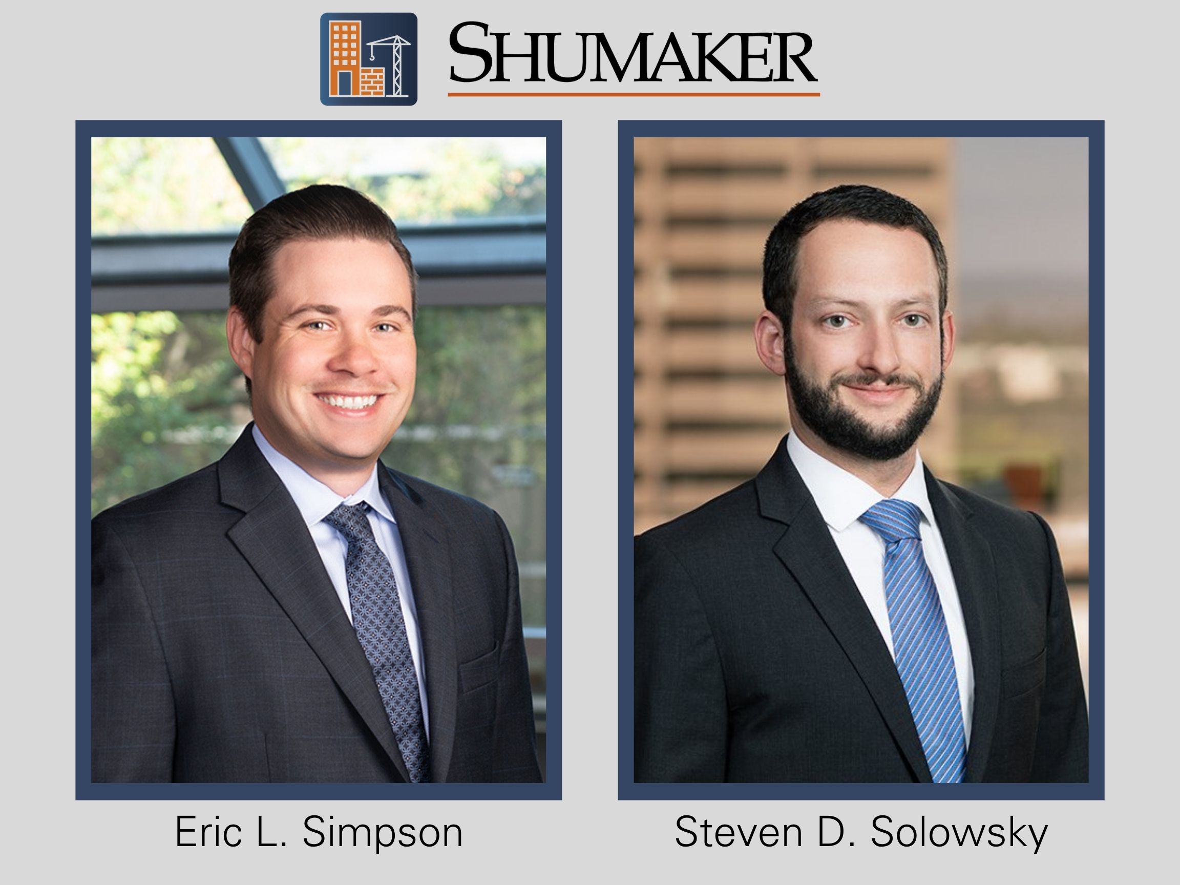 Shumaker Enhances Real Estate and Development Service Line with Addition of Two New Attorneys 