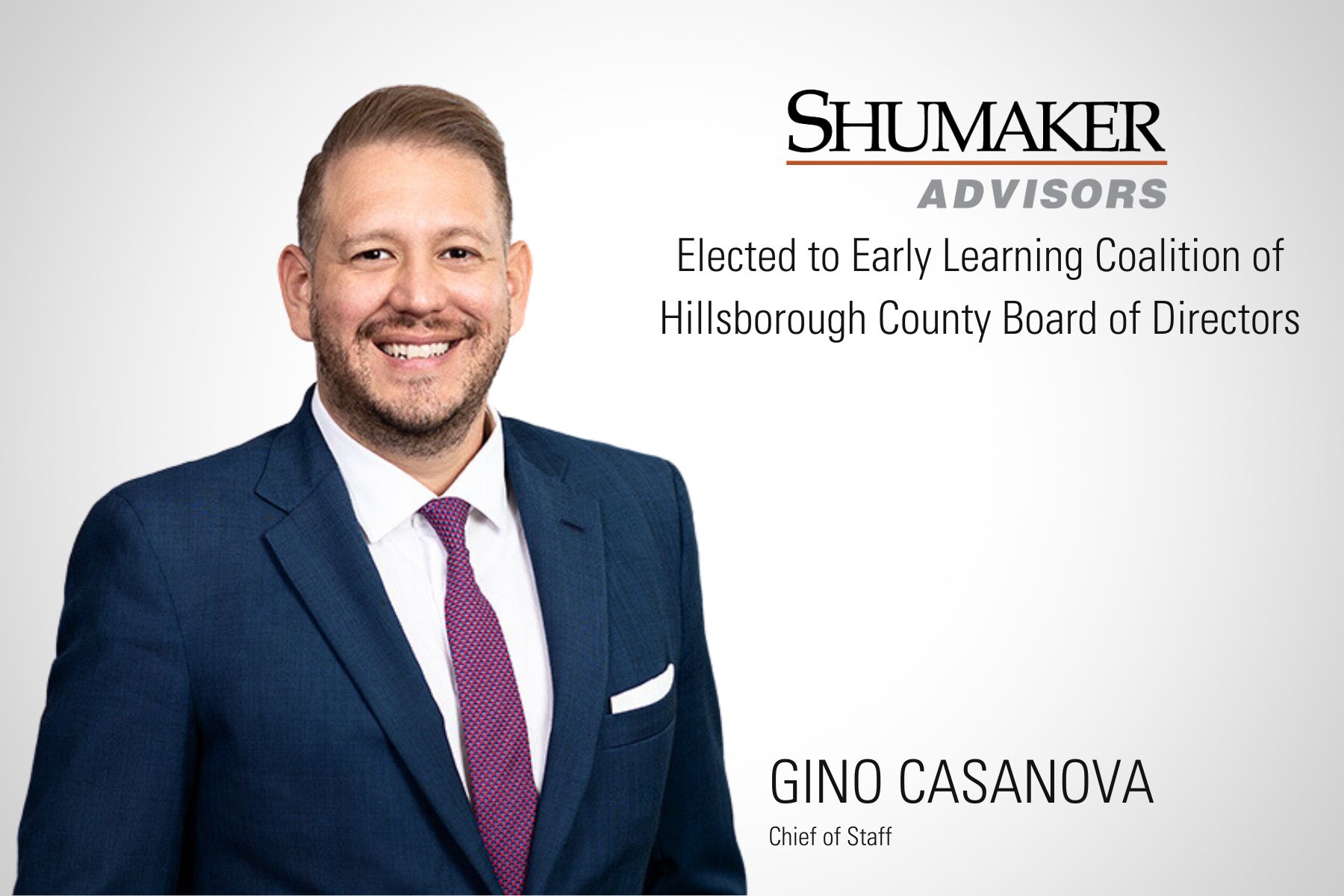 Community-Centric Organization’s Chief of Staff Elected to Early Learning Coalition of Hillsborough County Board of Directors