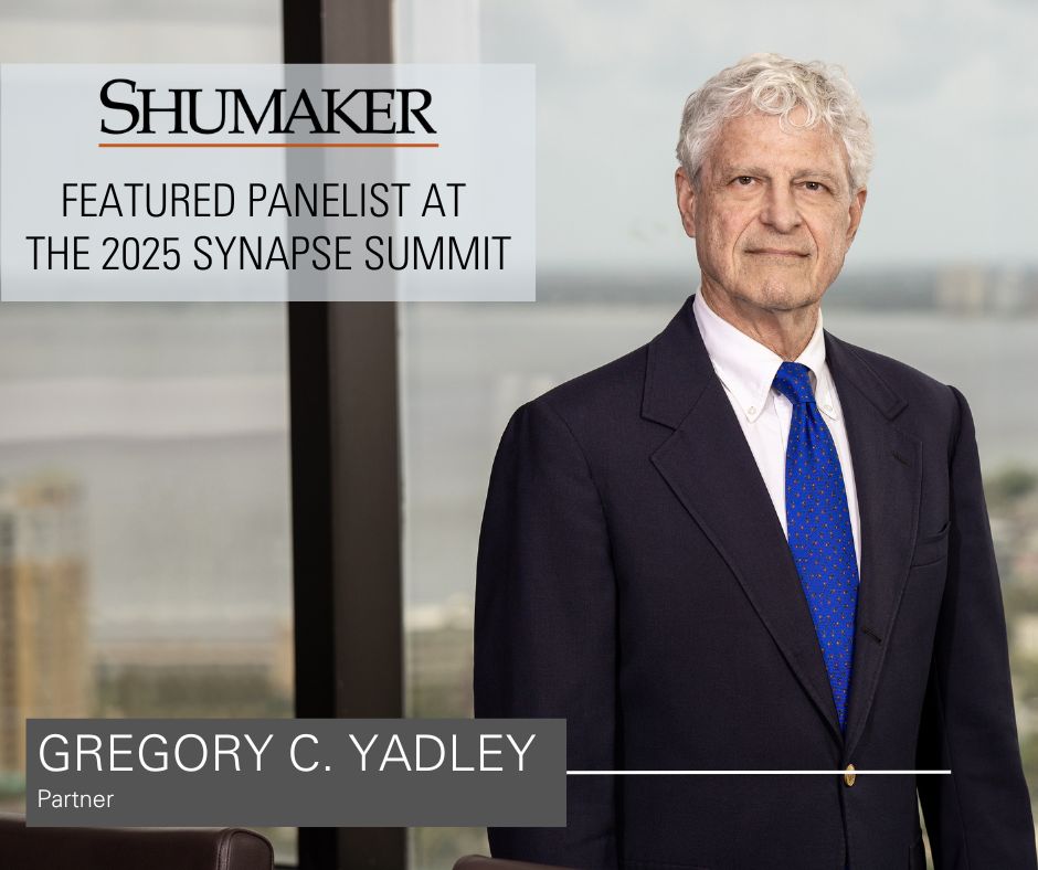 Gregory C. Yadley Featured Panelist at the 2025 Synapse Summit