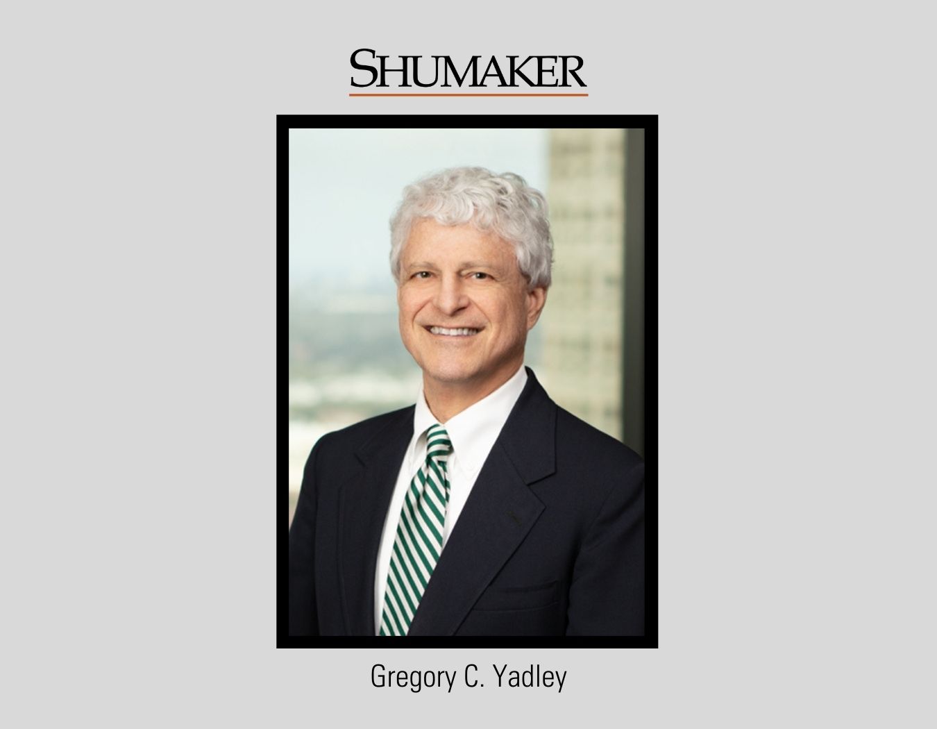 Tampa Partner Gregory Yadley Re-Elected Secretary of the U.S. Securities and Exchange Commission's Small Business Capital Formation Advisory Committee
