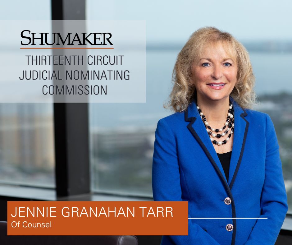 Governor Ron DeSantis Appoints Jennie Granahan Tarr to the Thirteenth Circuit Judicial Nominating Commission