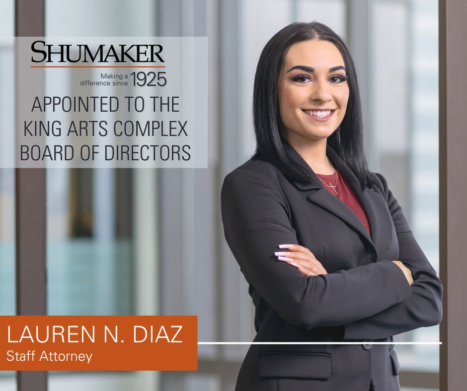 Shumaker’s Lauren N. Diaz Joins King Arts Complex Board of Directors