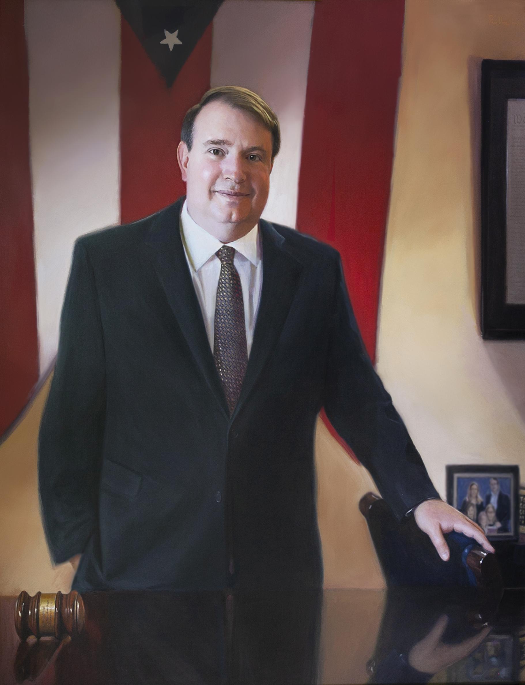Portrait of Former Ohio Senate President Unveiled at Statehouse