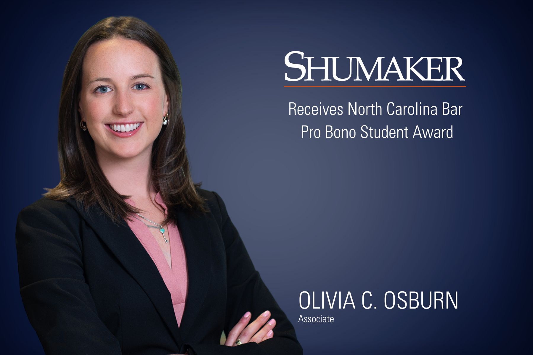 Shumaker’s Olivia C. Osburn Receives Statewide Award for Pro Bono Efforts