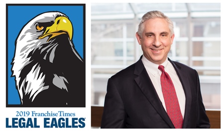 Peter Silverman Named 2019 Legal Eagle by Franchise Times