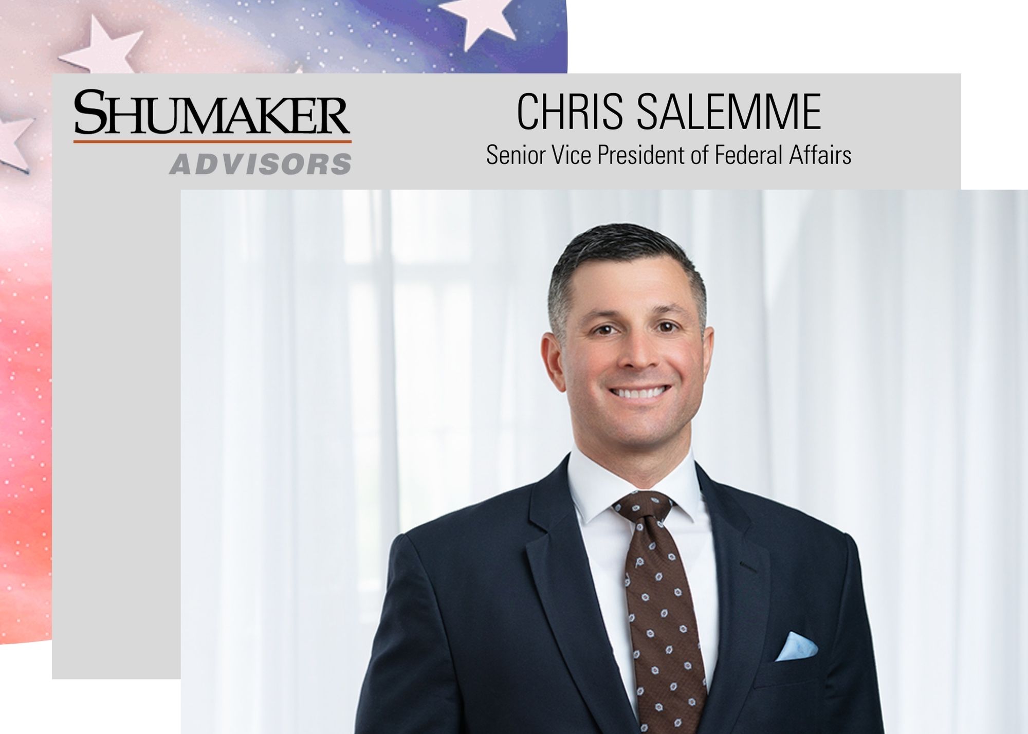 Top Democratic Strategist, Chris Salemme, Joins Shumaker Advisors 