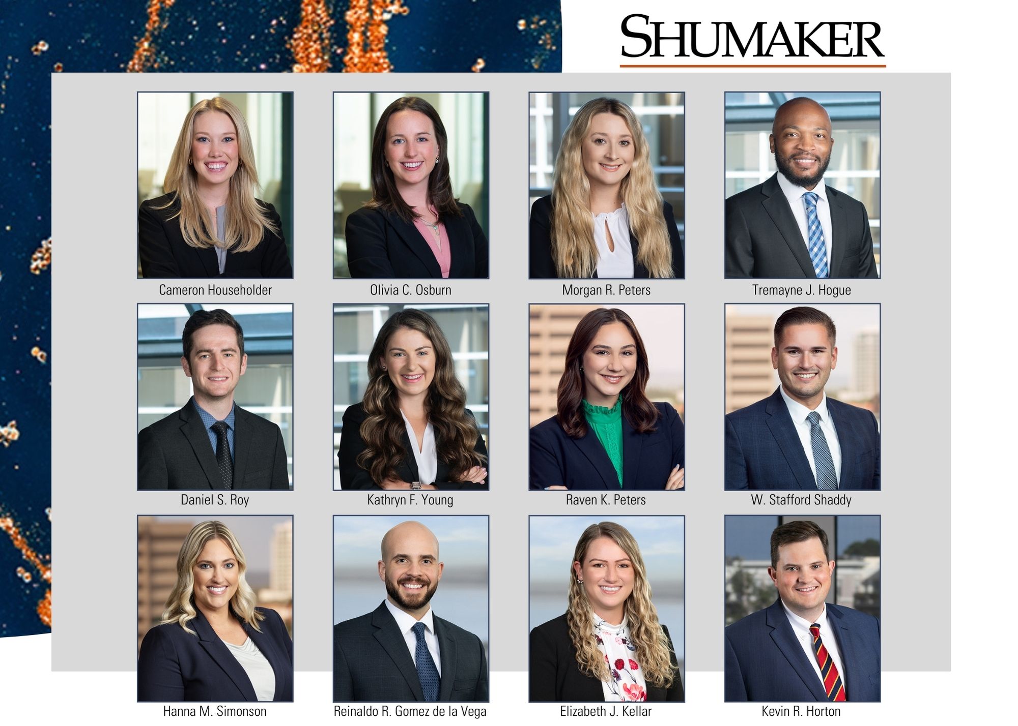Despite Stiff Competition for Legal Talent, Shumaker Hires a Dozen Attorneys