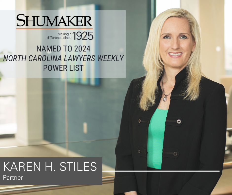 Karen H. Stiles Recognized by North Carolina Lawyers Weekly Power List for Medical Malpractice