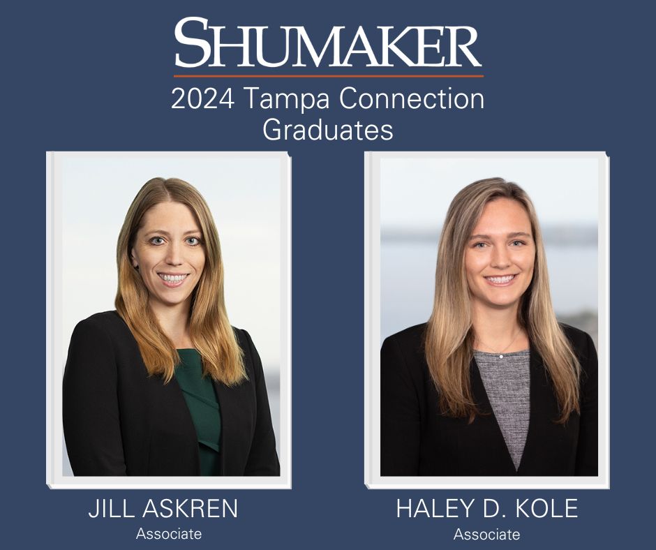 Shumaker Lawyers Graduate from Tampa Connection 