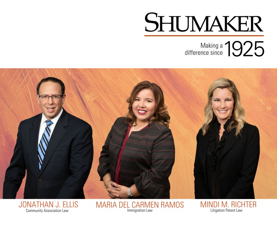 Three Shumaker Attorneys Honored as Top Lawyers in Tampa Bay